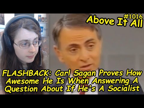 FLASHBACK: Carl Sagan Proves How Awesome He Is When Answering A Question About If He's A Socialist