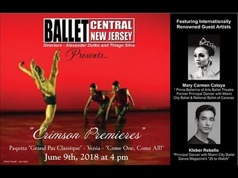BalletCNJ Presents "Crimson Premieres" 6/9/18