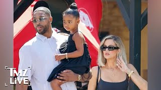 Khloe Kardashian and Tristan Thompson Spend Time Together with Daughter True | TMZ LIVE