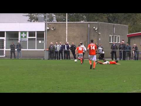 20141025 Oranje Wit2 - ASWH2 (1-2) Justin, Joshua, en een tegenvaller