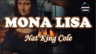 MONA LISA by Nat King Cole (LYRICS)