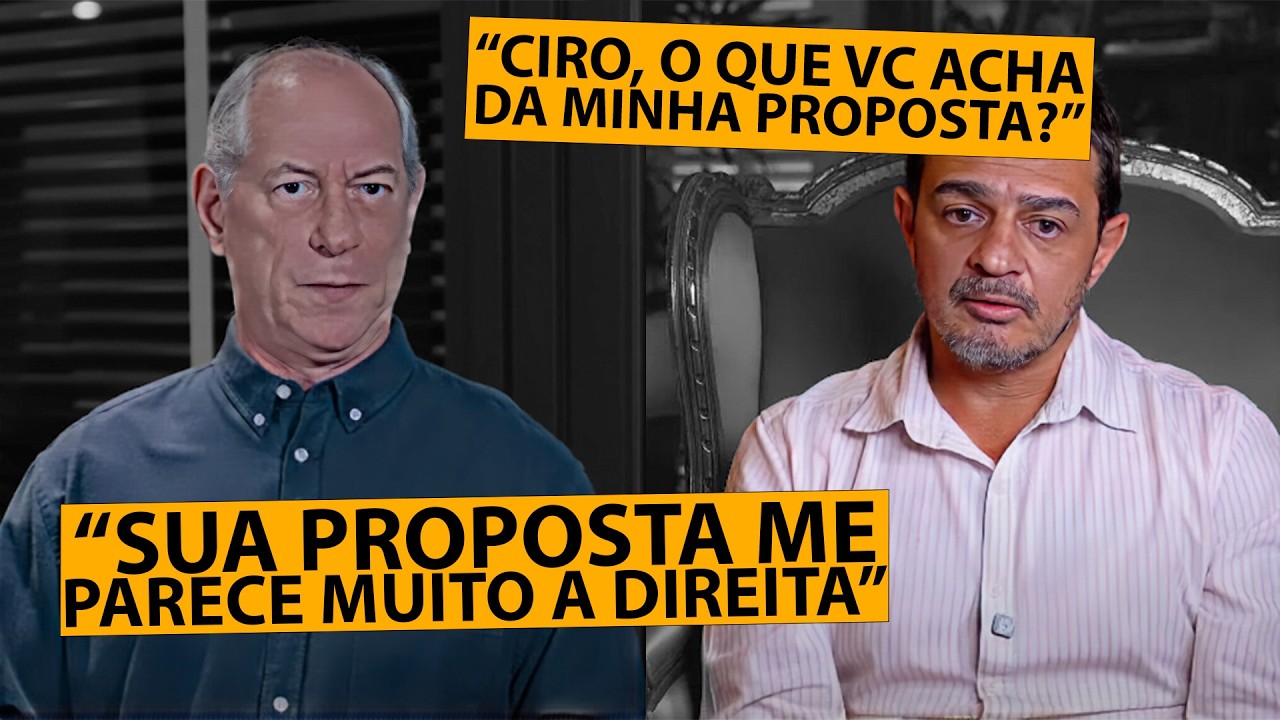 ELIAS JABBOUR FAZ PERGUNTA A CIRO GOMES E RESPOSTA SURPREENDE A TODOS