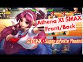 Athena XI SMAX KOF 98 UM OL GLOBAL Back And Front Formation