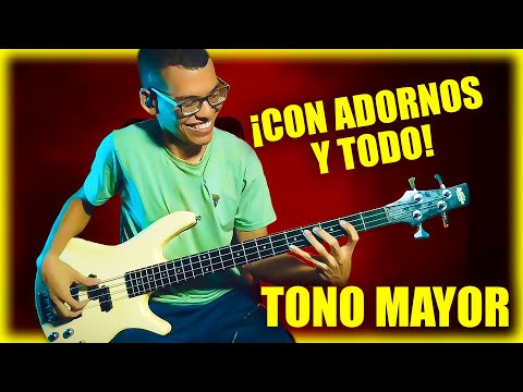 How to play choruses in a major key on the bass! (You'll impress them!)