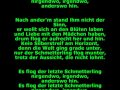Der letzte Schmetterling - Song 
