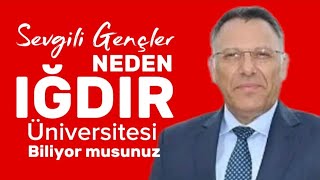 Rektör Gürel "Sevgili Gençler Sizi Üniversitemize Bekliyoruz İşte Nedeni"