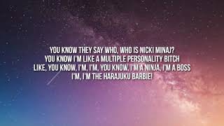 Nicki Minaj - Beam Me Up Scotty(Lyrics)