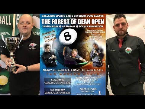 *Highlights* Shane Thompson v Daniel Bishop - Semi Finals - Forest of Dean Open 2019