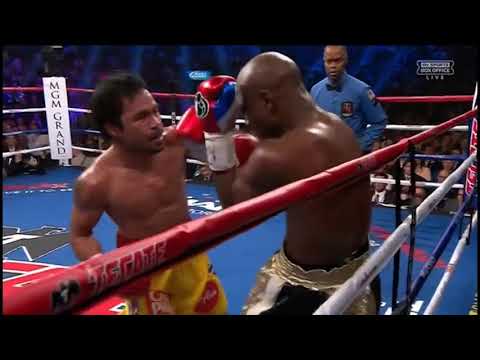 Floyd Mayweather vs Manny Pacquiao Toe to Toe HIGHLIGHT