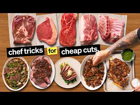 Cách đầu bếp làm thịt rẻ tiền có vị như thịt đắt tiền (How Chefs Make Cheap Meat Taste Expensive)