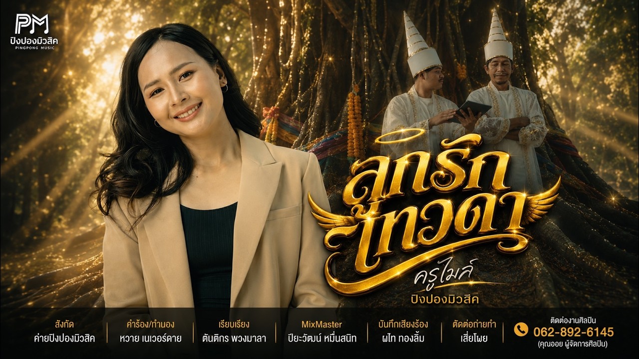 ลูกรักเทวดา : ครูไมล์ ปิงปองมิวสิค by PingPong — Official Music Video
