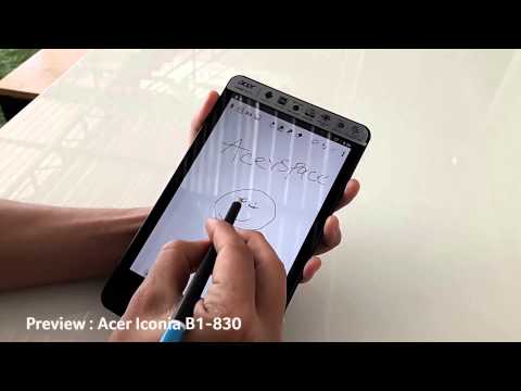 พรีวิว Acer Iconia B1-830