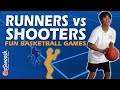 Fun Basketball Drills For Kids Runners Vs Shooters comp