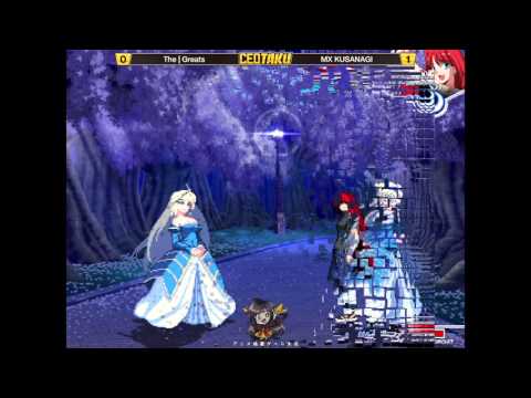 CEOtaku 2015 Melty Blood Actress Again Current Code Top 8 Kusanagi vs Greats