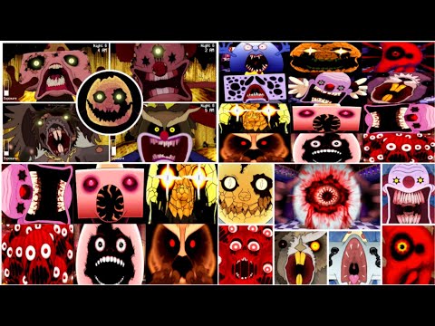 One Night at Flumpty's 1-4 all jumpscares