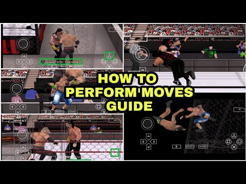 How To Moves Guide In wwe Svr 2011 ppsspp by psp gamer
