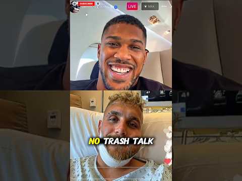I WARNED YOU! 😱 Anthony Joshua FACETIMES Jake Paul While He’s IN THE HOSPITAL!
