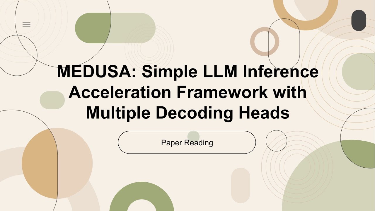 [2024 Best AI Paper] Medusa: Simple LLM Inference Acceleration Framework with Multiple Decoding Head