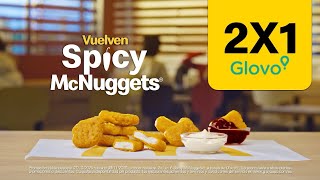 McDonald Saca tu lado más picante con los irresistibles Spicy  anuncio