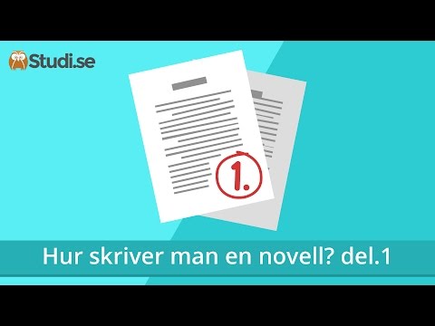 Hur skriver man en novell? del.1 (Svenska) - www.binogi.se