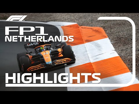 F1第15戦オランダGP（ザントフォールト）FP1ハイライト動画