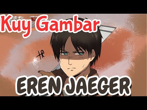 kuy-gambar-eren-jaeger-shingeki-no-kyojin-attack-on-titan