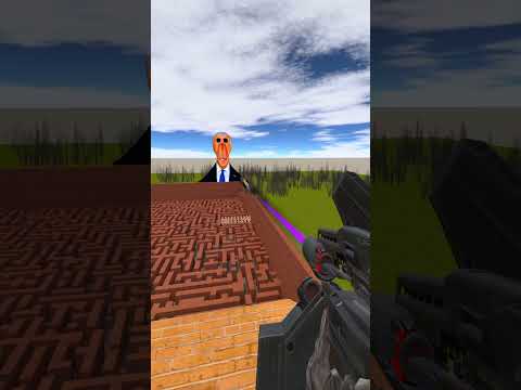 I Finally Destroyed Joe Biden in Big Maze Gmod Nextbot #shorts