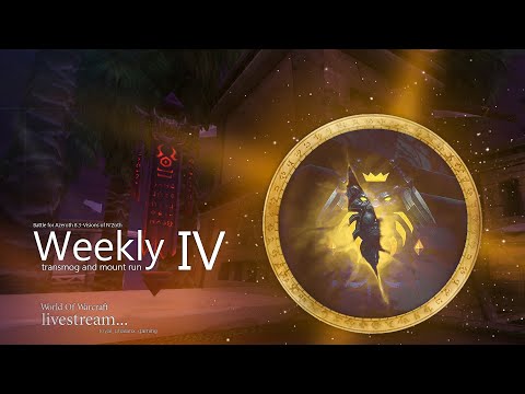 Weekly Transmog and Mount Run-IV + The Emerald Nightmare Mythic (SOLO)
