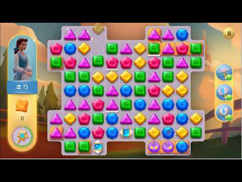 Disney Princess Majestic Quest Level 166 - No Boosters