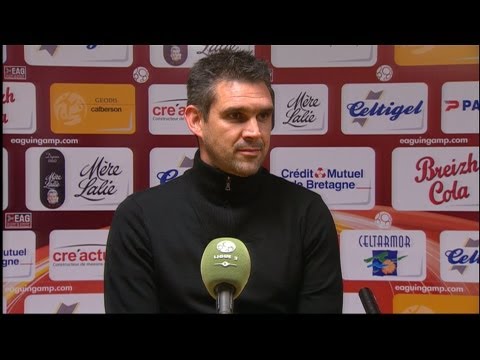 Conférence de presse EA Guingamp - FC Istres (1-0) / 2012-13