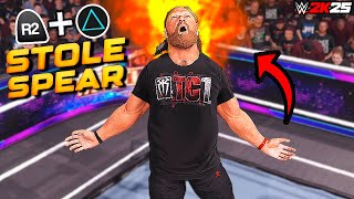 Brock Lesnar STOLE 50 Finishers in WWE 2K25! (insane)