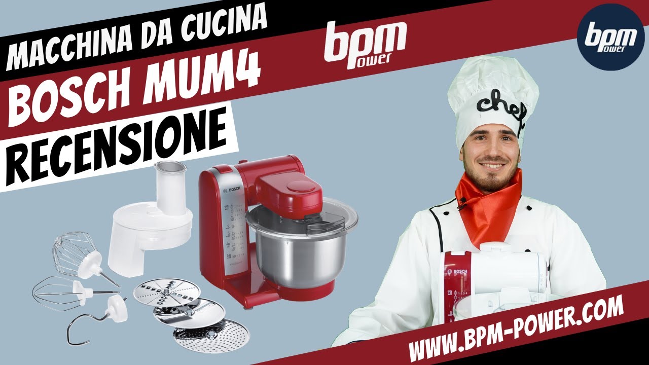 Tritatutto Bosch MMR08A  Un Nuovo Alleato In Cucina