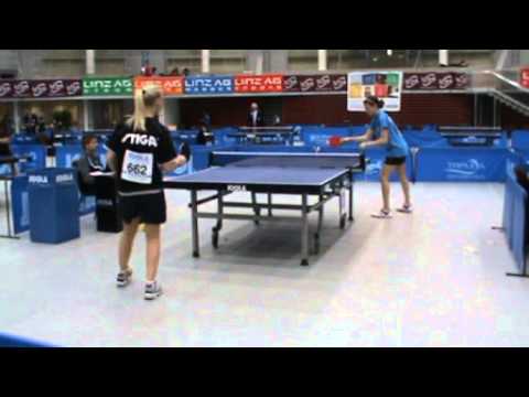 110423 Linz, JGT, Simone Dueholm - Nicole Galitschlitch