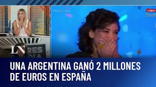 Argentina ganó el rosco en el Pasapalabra de España: se llevó 2.700.000 de euros de premio