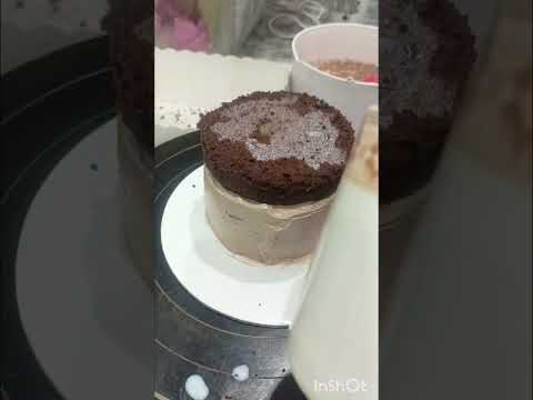 chocolate mousse cake for 1 month baby boy.order us 0301-5322959