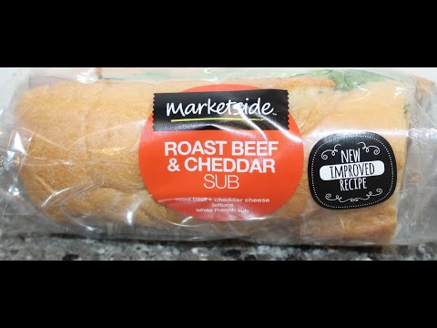 Marketside (Walmart) Roast Beef & Cheddar Sub Review