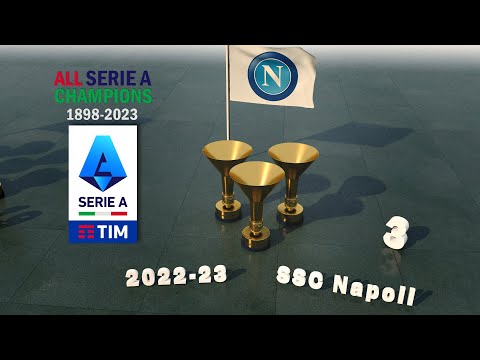 All Serie A Winners 🇮🇹 (1898-2023)