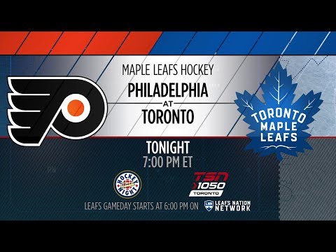 Molson Canadian Leafs Gameday: Philadelphia at Toronto - October 28, 2017