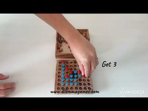 UP SIDE DOWN, a strategic classic game , 2 players, by DILEMMA GAMES