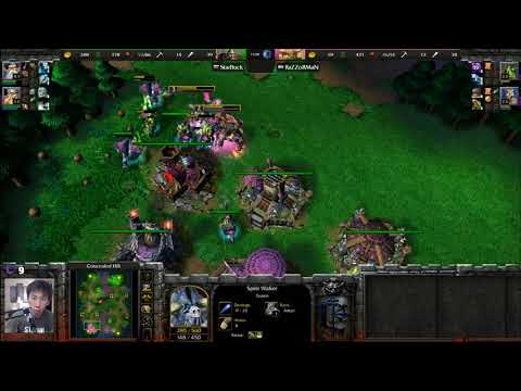 Starbuck (RND/HU) vs RaZZoRMaN (Orc) - WarCraft 3 - Dreamhack EU Open - WC3082