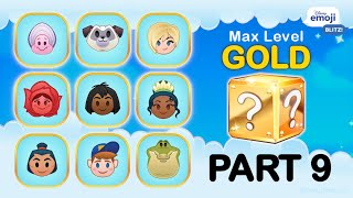 Disney Emoji Blitz GOLD Emojis (Part 9) - Max Level