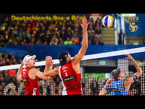 MOST IMPRESSIVE Blocks by Bourne/Crabb | Team of the Week | Highlights Beach Volleyball World