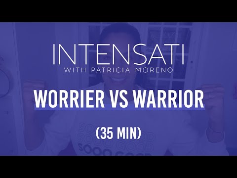 WORRIER VS WARRIOR | intenSati Workout with Patricia Moreno