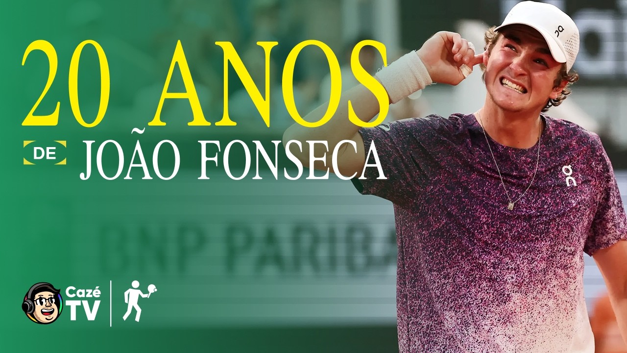 JOÃO FONSECA FAZ 20 ANOS! COMEMORE COM A GENTE RELEMBRANDO ALGUNS DOS SEUS MELHORES MOMENTOS EM 2026
