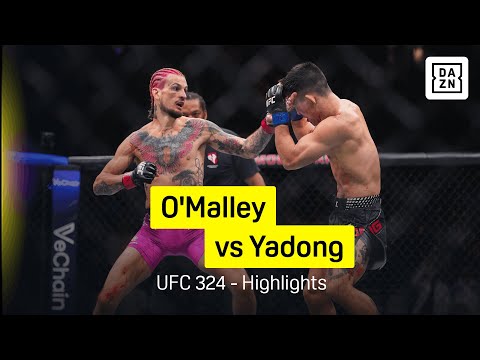 Sean O'Malley vs Song Yadong | UFC 324 | DAZN Highlights