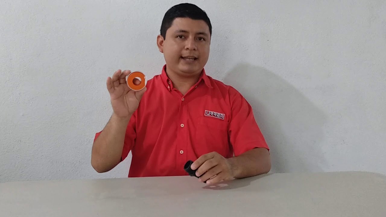 Uso correcto de la cinta de teflón