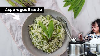 Asparagus Risotto Without Stirring?! Yes, Please | KitchenAid Multi-Cooker with Stir Tower