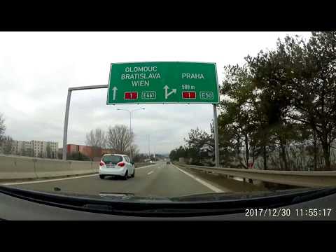 Driving Brno - Ostrava (Czech Republic) 175km