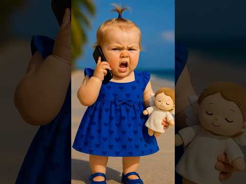 Bebê nervosinha!#cute #baby #funny #babygirl #cutebaby #shortvideo #fofo #aiart #ias