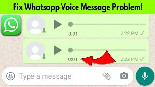 Download lagu How To Fix WhatsApp Voice Message Problem 2025 || WhatsApp 1 second Voice Message Problem Solved mp3
